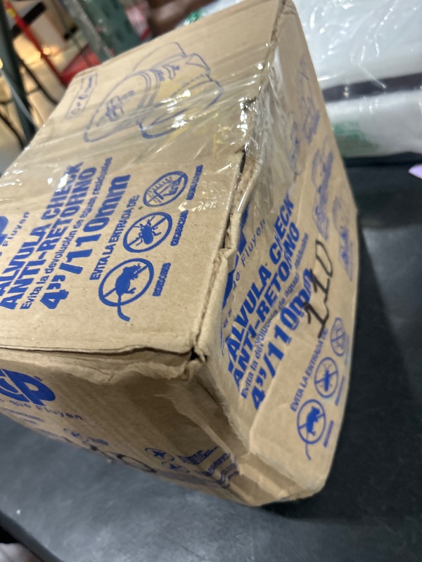 Photo 1 of GASHER 4" PVC Backwater Valve Backflow Preventer Valve, Sewer Check Back Flow Preventer Drain Backflow Preventer Valve For a Variety Of Drainage Systems