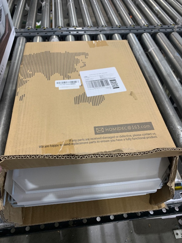 Photo 1 of HOMIDEC Shoe Rack, 4 Tier Shoe Storage Cabinet 16 Pair Plastic Shoe Shelves Organizer