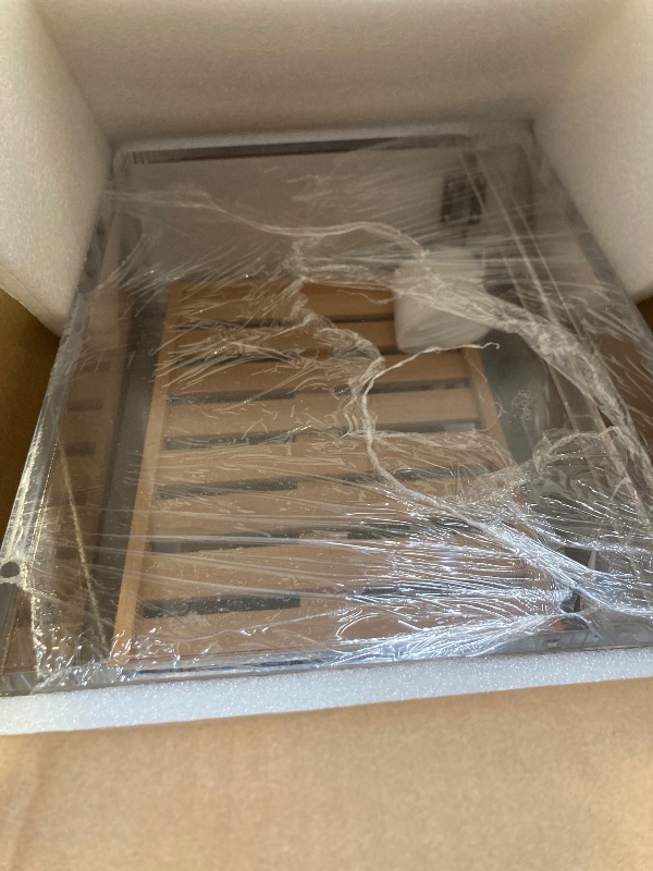 Photo 1 of Humidor Cigar Box 2 Layers Storage Cigar Humidors, Portable Acrylic Desktop Cigar Cabinet, Hygrometer Holds up to150 Cigars (Double Shelves) Valentine's Day Best Gifts for Men