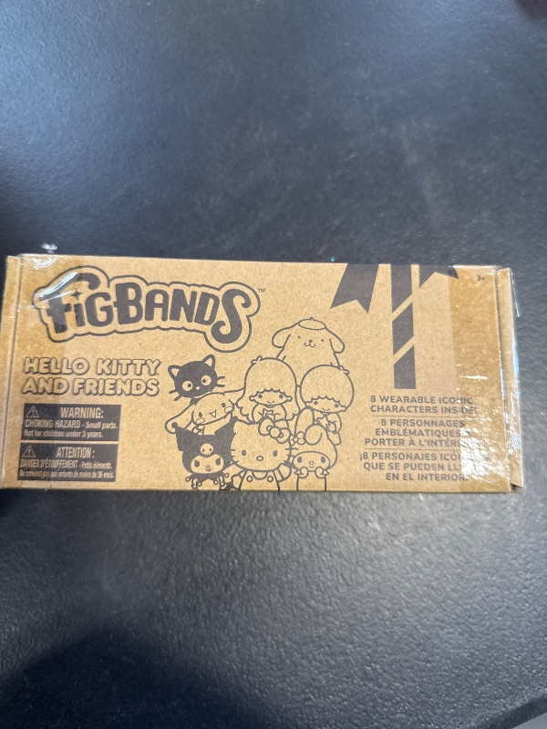 Photo 1 of FigBands Hello Kitty and Friends Multipack- 8 Series 1-2-in-1 Figure and Band - Officially Licensed Sanrio Product from Jazwares - Ages 4+