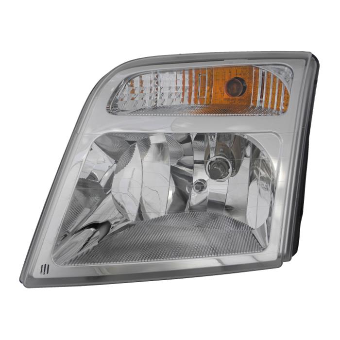 Photo 1 of Kmwigoe headlight assembly compatible with ford transit connect 20-13 pair headlamp assembly for 2010 2011 2012 2013 ford transit connect halogen left right driver passenger side clear housing 