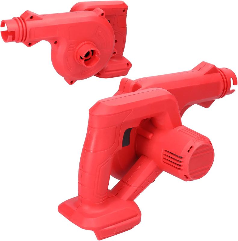 Photo 1 of Replacement for High-Power Electric Blower Strong Wind Air Blower Stepless Speed Change Dust Removal Fan Handheld Lithium Battery Home Courtyard Snow Cleaner Power Tool 1 pc