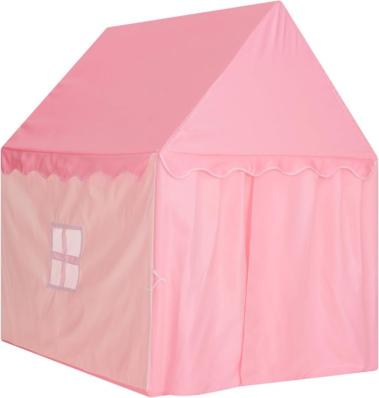Photo 1 of Pink Kids Play Tent, Indoor/Outdoor Princess Tent for Girls
