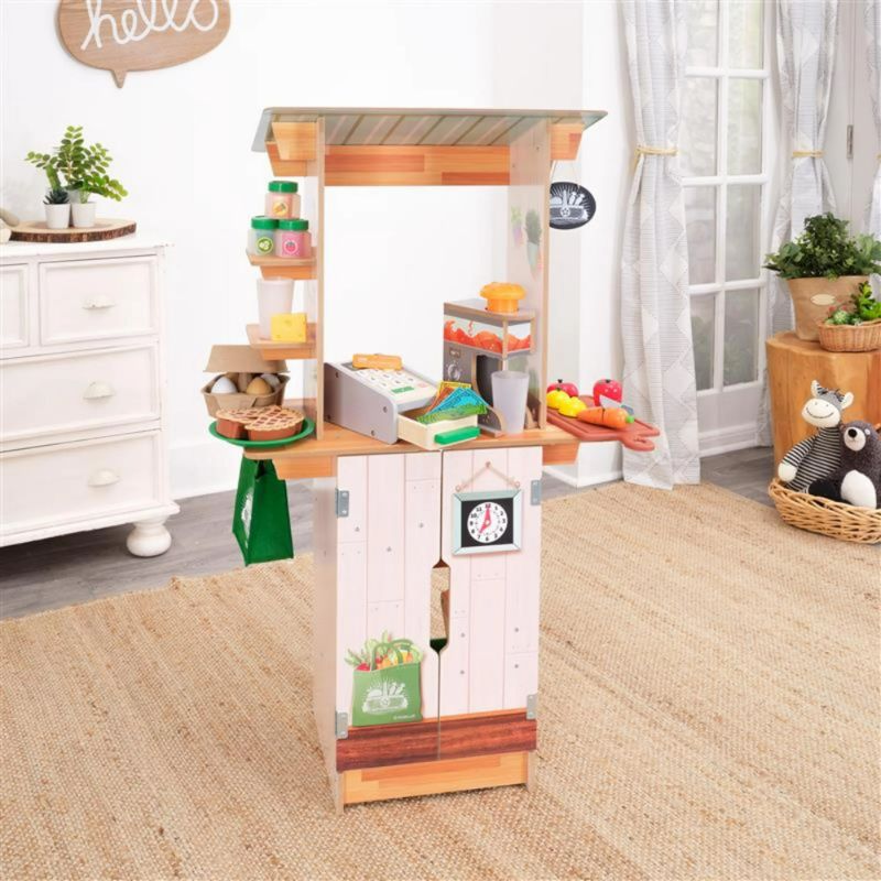 Photo 1 of KidKraft Fresh Farm Wooden Market Stand 

