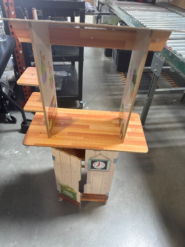 Photo 1 of KidKraft Fresh Farm Wooden Market Stand 
