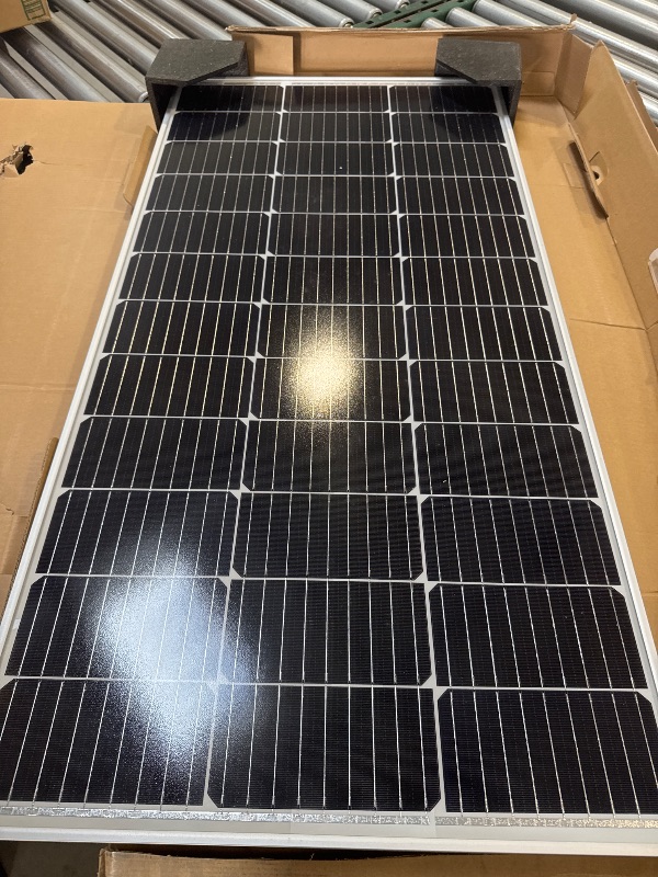 Photo 1 of Renogy 200 Watt 12 Volt Portable Solar Panel with Waterproof 20A Charger Controller, Foldable 100W Solar Panel , Solar Charger for Power Station RV Camping Off Grid
