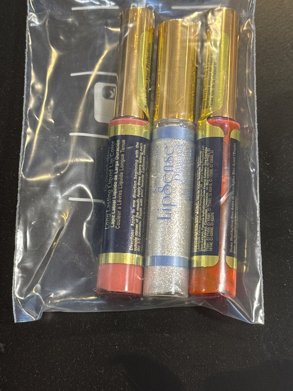Photo 1 of Pack of 3 LipSense GLOSS - Moisturizing Lip Gloss by Senegence (Random Colors), 
