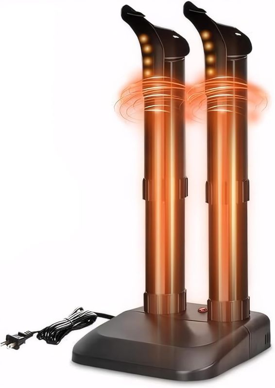 Photo 1 of TRUSTECH Electric Boot Dryer - Shoe Dryer with Switch Control, Fast Drying and Overheat Protection, Constant Temperature & Ultra Quiet, Suitable for Snow Boots, Socks and Shoes