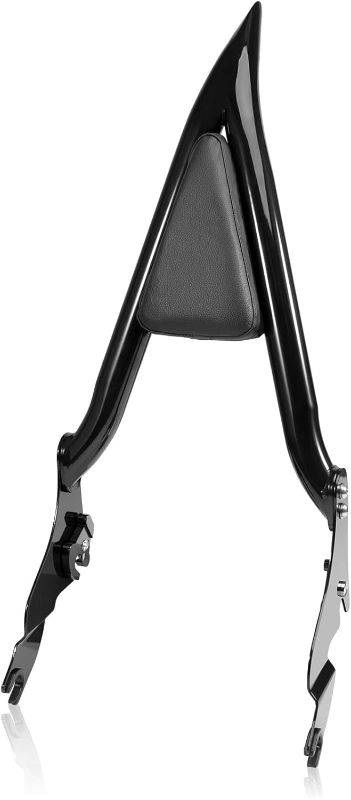 Photo 1 of Detachable Sissy Bar for Harley FLHR FLHT FLHX FLTR 28" Tall Passenger Backrest Quick Release Fits Touring Street Glide Road King Electra Glide Ultra Limited Gold Glide Cvo 2009-2025