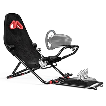 Photo 1 of RACGTING Racing Simulator Cockpit for G920/G29/G923, Sim Racing Cockpit for T128/T248/T248X/T300RS GT/T300RS/T300 Ferrari, Racing Wheel Stand for Fanatec CSL DD,Xbox PS5 PS4 PC