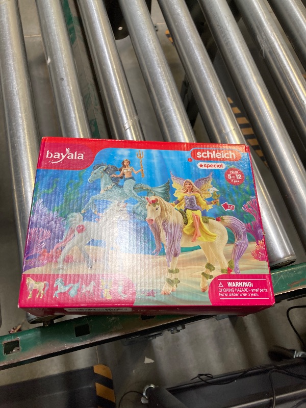 Photo 1 of Schleich bayala 5-Piece Starter Set - Fairy Feya, Mermaid Eyela, with Unicorn, Pegasus, and Seahorse Playset - Magical and Colorful Toy Set, Enchanting Gift for Boys and Girls, Kids Age 5+
