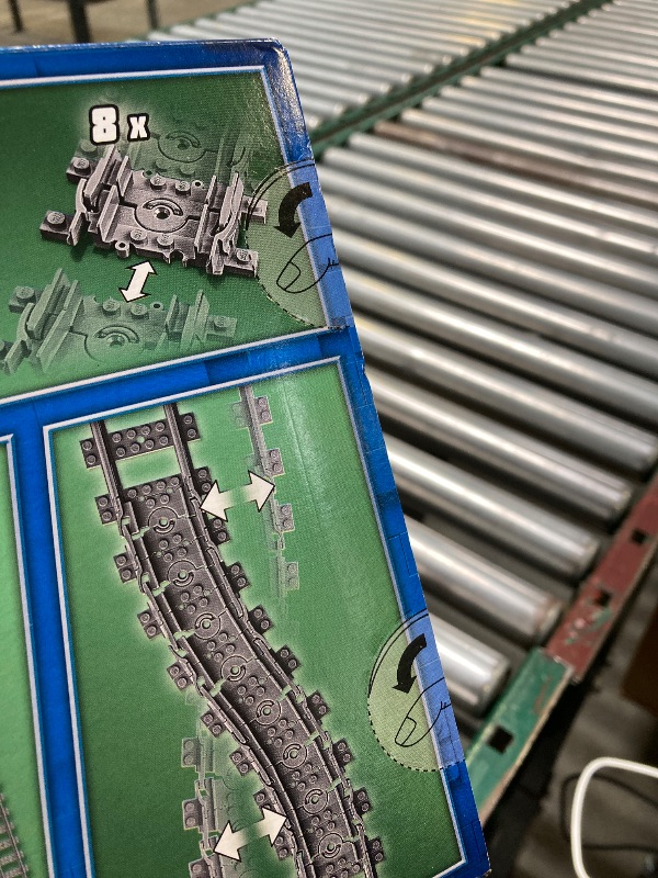 Photo 1 of LEGO City Tracks 60205-20 Pieces Extension Accessory Set, Train Track and Railway Expansion, Compatible with LEGO City Sets, Building Toy for Kids, Great Gift for Train and LEGO City Enthusiasts