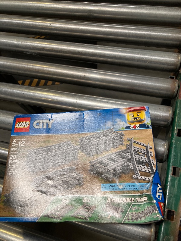 Photo 1 of LEGO City Tracks 60205-20 Pieces Extension Accessory Set, Train Track and Railway Expansion, Compatible with LEGO City Sets, Building Toy for Kids, Great Gift for Train and LEGO City Enthusiasts