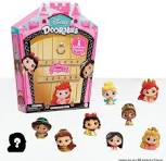 Photo 1 of Disney Doorables Glitter and Gold Princess Collection Peek, 8 Blind Bag Inspired Figures, Officially Licensed Kids Toys for Ages 5 Up by Just Play