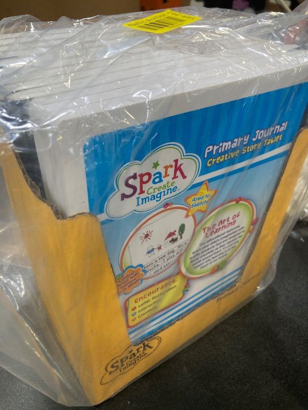 Photo 1 of Spark Create Imagine 100 Sheets Half Page Ruled Primary Journal 9.75 X 7.5 -12 pack-
