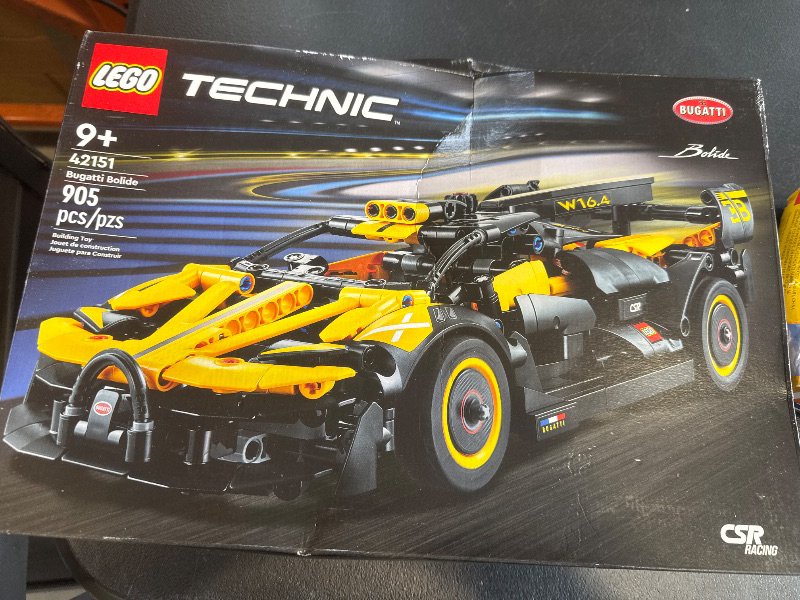 Photo 2 of LEGO Technic Bugatti Bolide Racing Car Building Set - Model and Race Engineering Toy for Back to School, Collectible Sports Car Construction Kit for Boys, Girls, and Teen Builders Ages 9+, 42151
