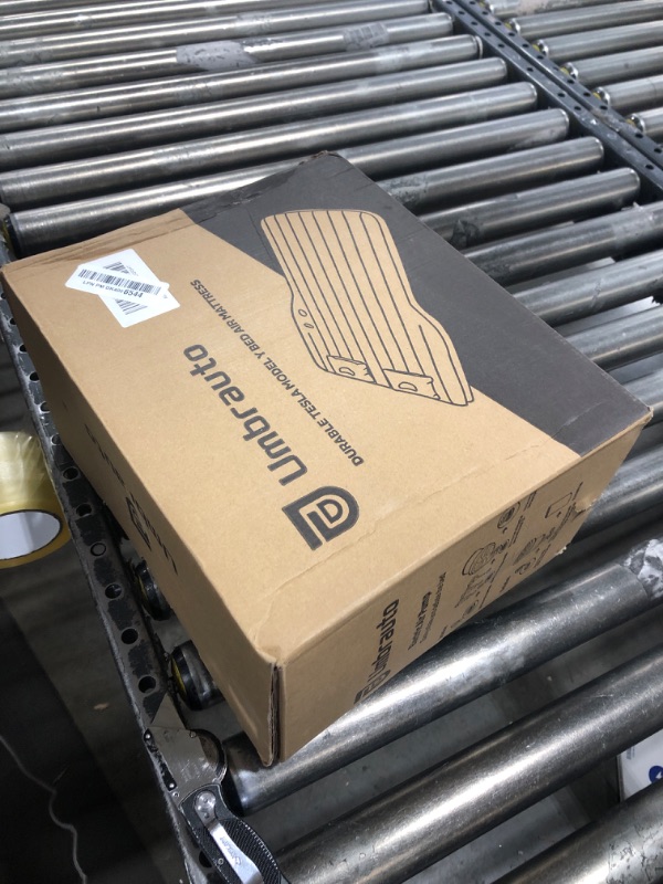 Photo 1 of Umbrauto Air Mattress for Tesla Model Y, Custom Inflatable Camping Bed for Back Trunk, Upgraded Sleeping Pad w/Soft Flocking Surface, Durable 210T Fabric Bottom, Portable Pump for SUV Outdoor Travel