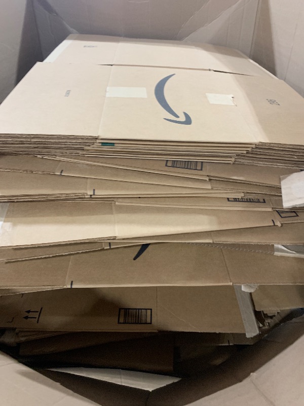 Photo 4 of LOT OF APPROXIMATELY 250 MOVING BOXES DIMENSIONS  22" x 18" x 12"