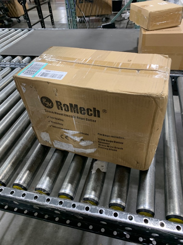 Photo 1 of ROMECH 30W Electric Rope Cutter, Hot Knife Thermal Blade, Bench Mount Cutting Tool Kit 