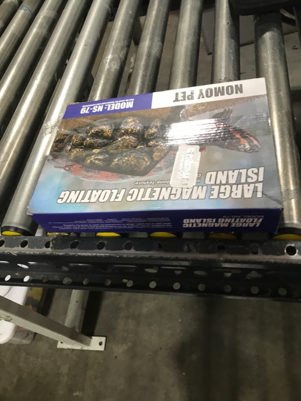 Photo 1 of Turtle Island Floating Turtle Floating Island Turtle Dock Resin Simulation Habitat Rocks Turtle Unique floating island for Semi Aquatic Animals(NS-79)