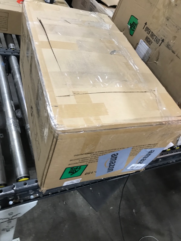 Photo 1 of Plank+Beam Modern Rectangular Side Table with Shelf, 25", Solid Wood Narrow End Table for Living Room with Storage, Compact Bedside Table for Small Spaces, Blonde Wirebrush