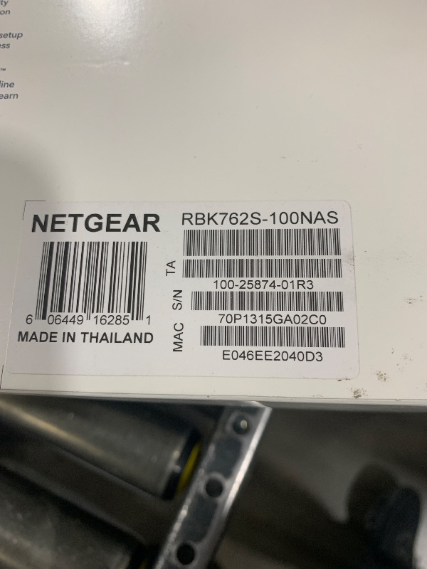 Photo 5 of NETGEAR Orbi Tri-Band WiFi 6 Mesh Network System (RBK762S) – Router + 1 Satellite Extender, Security Features, Up to 5.4 Gbps, Covers up to 5,000 sq. ft, 75 Devices, Free Armor Security