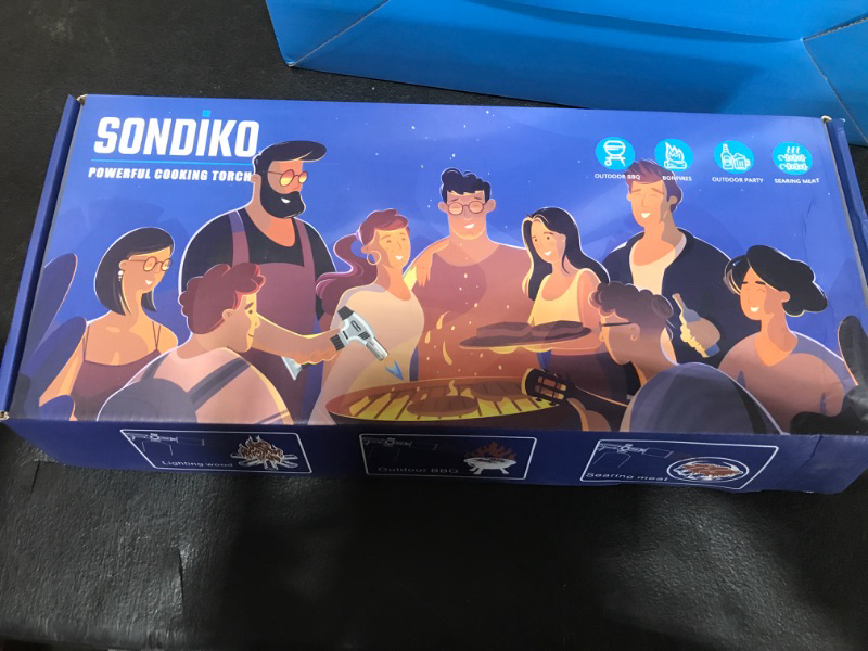 Photo 1 of Sondiko Propane Torch Head - Powerful Kitchen Torch for Cooking, BBQ, and Steak Searing - Sous Vide - Charcoal Lighter and Welding Torch - Perfect Campfire Starter(Propane Tank Not Included)