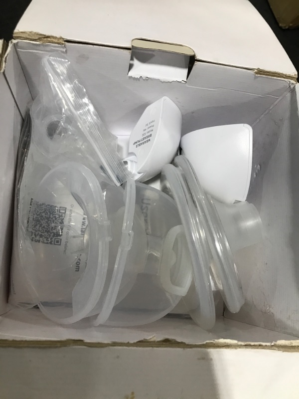 Photo 3 of Nuliie Electric Breast Pump Hands-Free S32, Wearable Portable Breast Pumps 4 Modes 9 Levels, 24MM Comfortable Flange, More Private, Replaced Accessories Included (2 Packs, Purple)
