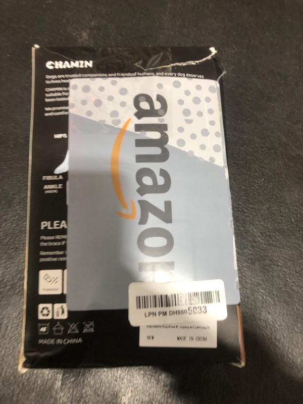 Photo 2 of Adjustable Dog Knee Brace with Extra Collar, Support for Torn Acl Hind Leg, Tear Ligament, Osteoarthritis,Rear Leg Limp, Recovery After Surgery,et?Left Leg,XL?