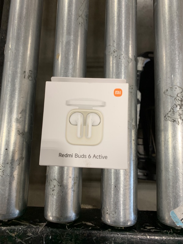 Photo 2 of Xiaomi Redmi Buds 6 Active Wireles Earbuds (Global Version), Bluetooth 5.4 in-Ear Headphones, 30H Long Battery Life,Noise Cancellation for Calls, 5 Tuning Modes, IPX4 Waterproof - White