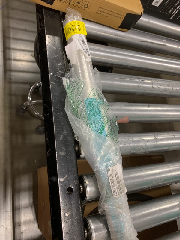 Photo 1 of Coavas Window Privacy Film Reeded Glass, Frosted 3D Fluted Glass Window Cling, Adhesive Vinyl Decorative Door Stickers for Bathroom Home Sun Blocking, 17.5x118.1 in, Translucent