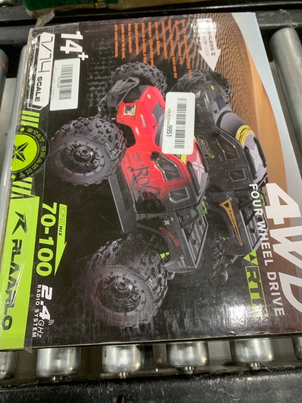 Photo 2 of LAFPACY 1/14 Brushless Fast RC Cars for Adults, Top Speed 60+ MPH RC Truck, All Terrain Remote Control Car Hobby Off-Road Remote Control Truck 4x4 Electric Vehicle Monster Trucks with 3S Battery