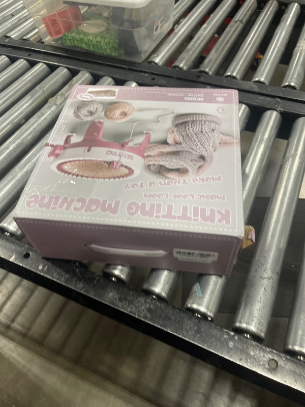 Photo 1 of SENTRO Knitting Machine, 40 Needles Knitting Machine, DIY Dual Mode Knitting Looms & Boards, Hand Knitting Machines for Adults, Quick Knitting Scarves,Hats,Gloves,Bags(40D)