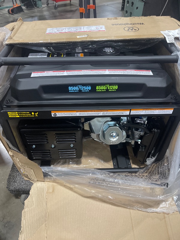 Photo 5 of Westinghouse 12500 Watt Dual Fuel Home Backup Portable Generator, Remote Electric Start, Transfer Switch Ready, Gas and Propane Powered