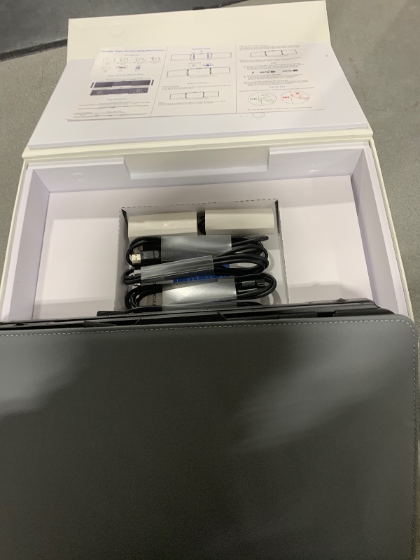 Photo 1 of kakuka Laptop Screen Extender, 14.2” FHD 1080P IPS Portable Monitor for 13.3”-17” Laptop, HDMI/USB-A/Type-C Laptop Monitor Extender with Kickstand, Plug and Play for Mac/Wins/Android/Switch