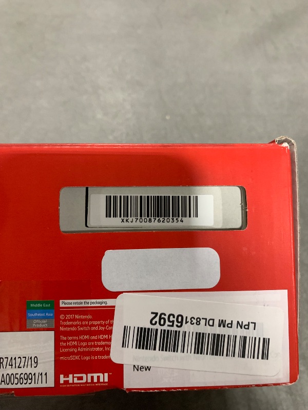 Photo 6 of Nintendo Switch with Neon Blue and Neon Red Joy?Con