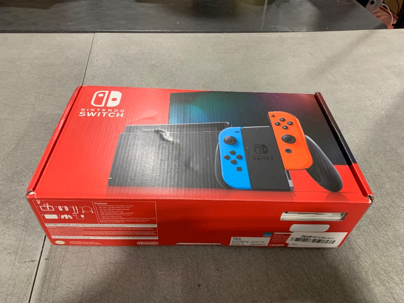 Photo 5 of Nintendo Switch with Neon Blue and Neon Red Joy?Con