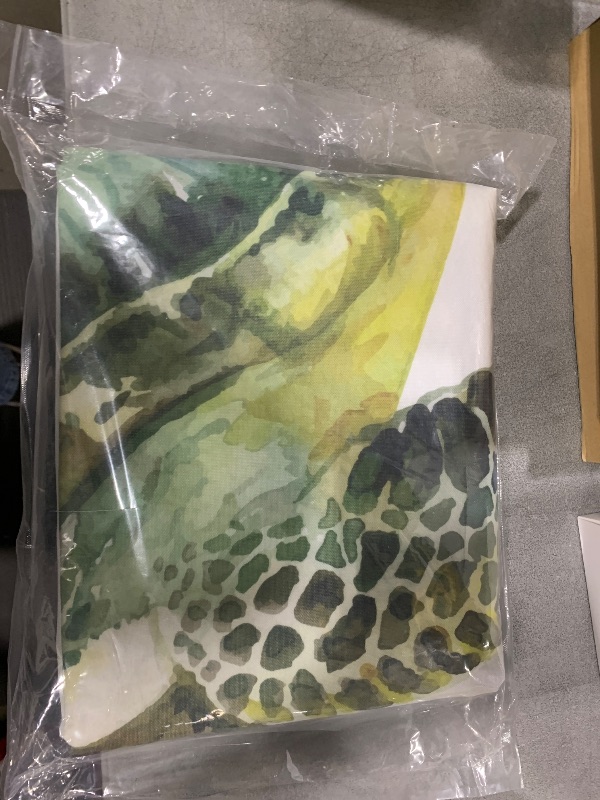 Photo 1 of Outdoor TV Cover Ocean Turtle Waterproof Weatherproof TV Covers for 80 to 85 Inch Outside Flat Screen TV Protector Shield 75"W x 45"H x 4.5"D