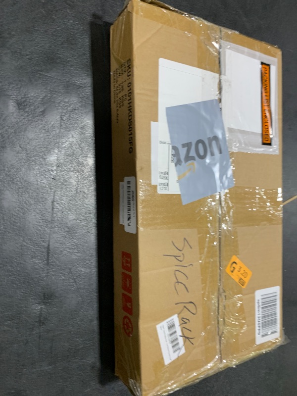 Photo 1 of YINMIT Tiered Display Stand Riser Shelf, Wooden Spice Rack Organizer for Countertop, 3 Tier Kitchen Counter Shelf