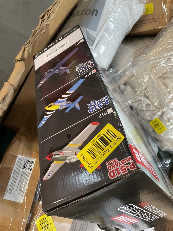 Photo 1 of ***NON REFUNDABLE, PARTS ONLY, MISSING REMOTE***LEAMBE RC Plane 4 Channel Remote Control Airplane with 3 Modes - Ready to Fly Upgrade P51 Mustang RC Airplane for Beginners Adult with Xpilot Stabilization System & One Key Aerobatic