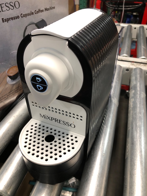 Photo 1 of ***(NO RETURNS OR REFUNDS/ FOR PARTS ONLY/ NON FUNCTIONAL)***
Mixpresso Espresso Machine for Nespresso Compatible Capsule, Single Serve Coffee Maker Programmable for Espresso Pods, Premium Italian 19 Bar High Pressure Pump 27oz 1400w Black Coffee Maker