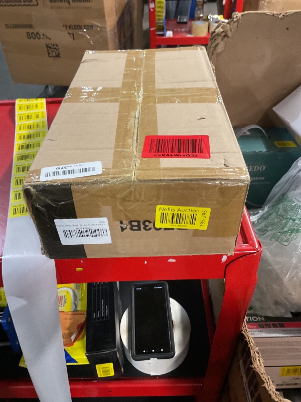 Photo 1 of Small Side Table for Small Space, 3-Tier Narrow End Table with Magazine Holder,Slim Nightstand, Skinny Snack Couch Table in Living Room, Bedroom Study and Balcony (Rustic Brown) Patent Pending