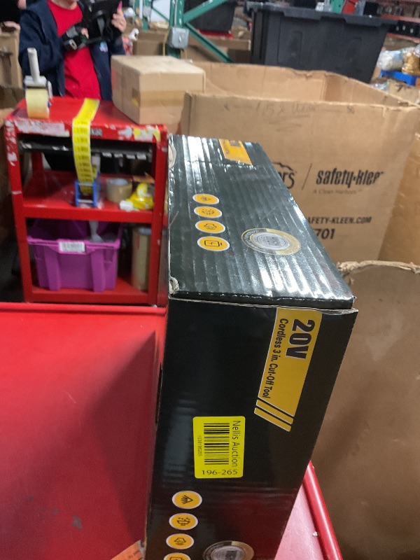 Photo 1 of Cordless Cut Off Tool Compatible with Dewalt 20V MAX Battery, tile Saw Brushless and Compact with 7 Saw 3” Blades,Tile Cutterfor Soft Metal, Wood, Tile and Plastic (Compatible with De-Walt)