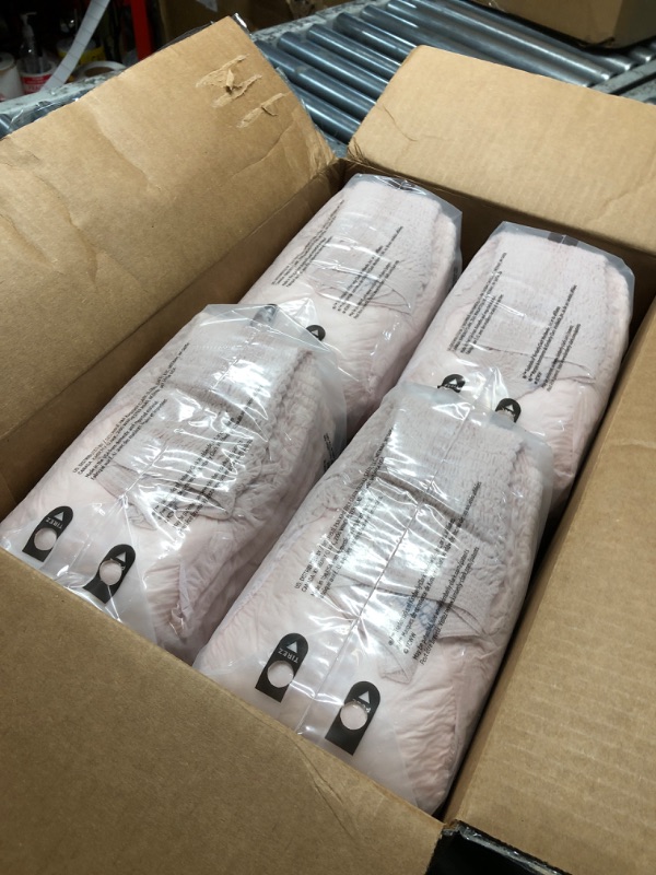 Photo 1 of ***NON REFUNDABLE***Depend Night Defense Adult Incontinence & Postpartum Bladder Leak Underwear for Women, Disposable, Overnight, Large, Blush, 56 Count (4 Packs of 14), Packaging May Vary