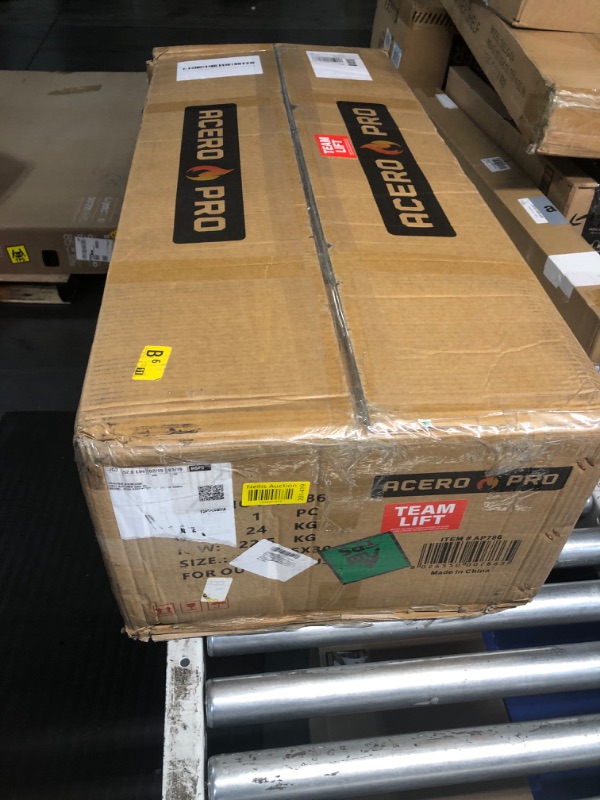 Photo 1 of Acero Pro 5 Container Outdoor Steam Table Food Warmer Cart | Propane | 3 Condiment Containers | Total 8 Standard 1/3 Pans (12" x 6" x 4") | Stainless Steel | Portable for Home, Commercial, & Catering