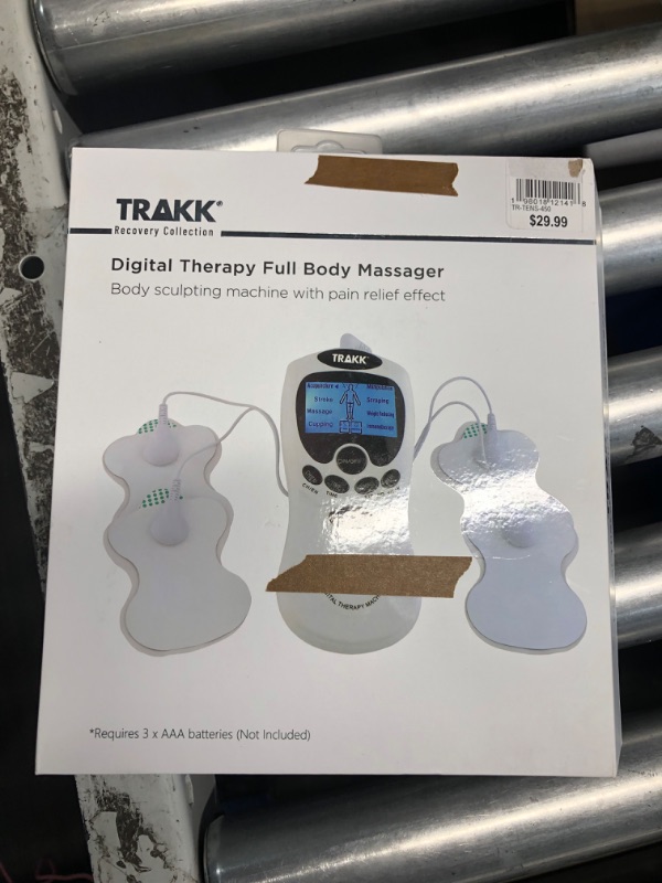 Photo 1 of ***INCOMPLETE - MISSING PARTS - SEE PICTURES - UNABLE TO TEST***
Trakk Tens Digital Therapy Massager