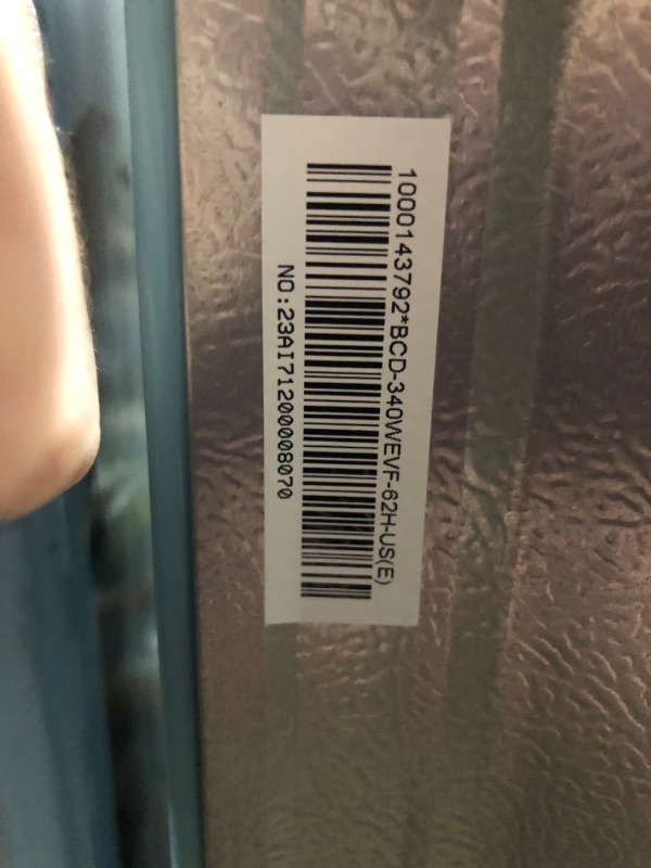 Photo 1 of **FACTORY SEALED/HEAVY PICKUP**Galanz GLR12TBEEFR Refrigerator, Dual Door Fridge, Adjustable Electrical Thermostat Control with Top Mount Freezer Compartment, Retro Blue, 12.0 Cu Ft