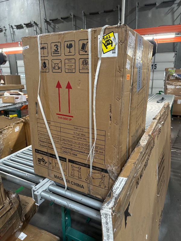 Photo 1 of **FACTORY SEALED/HEAVY PICKUP**Stainless Steel 3-Tier Drawer Fridge Undercounter, Outdoor Beverage Refrigerator with Wheels, Waterproof Design and Temperature Control for Home and Commercial Use