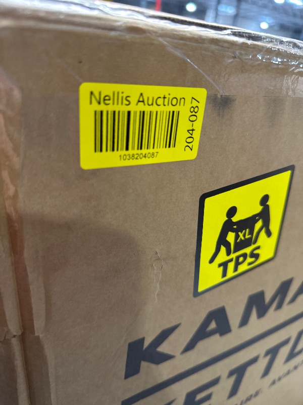 Photo 1 of ****HEAVY PICKUP***Kamado Joe Kettle Joe 22-inch Kettle Charcoal Grill with Hinged Lit, Cart, Side Shelves and SloRoller Hyperbolic Slow Smoker Chamber in Red, Model KJ15040320