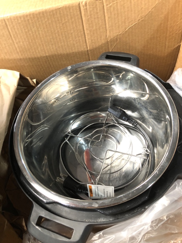 Photo 1 of ***(USED)***
Instant Pot Duo Plus 9-in-1 Electric Pressure Cooker, Slow Cooker, Rice Cooker, Steamer, Sauté, Yogurt Maker, Warmer & Sterilizer, Includes App With Over 800 Recipes, Stainless Steel, 6 Quart